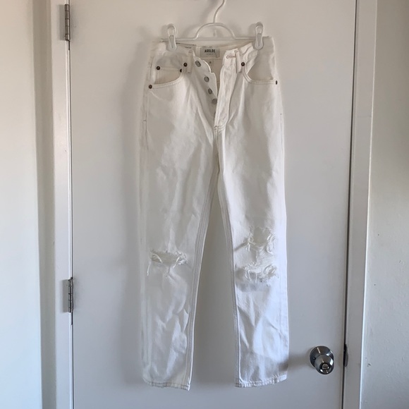 ✨ NWT Agolde | Riley High Rise Straight Crop - Picture 3 of 5